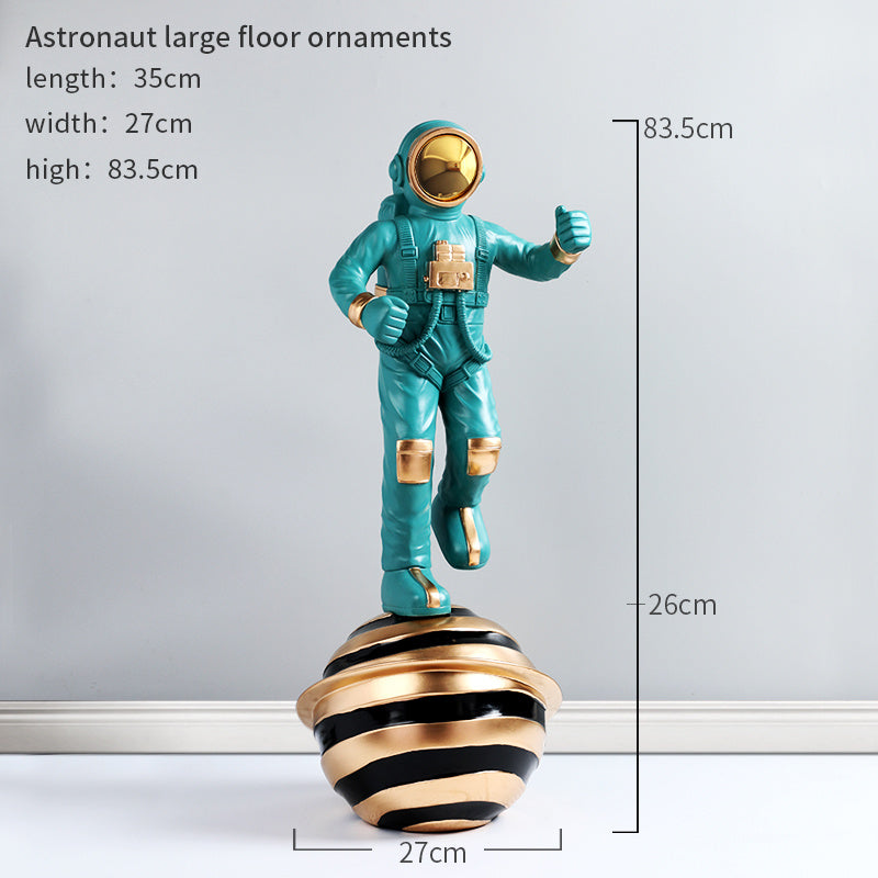 Astronaut Sculpture interior Room Decor, Creative Large Floor Decoration For Astronaut Living Room