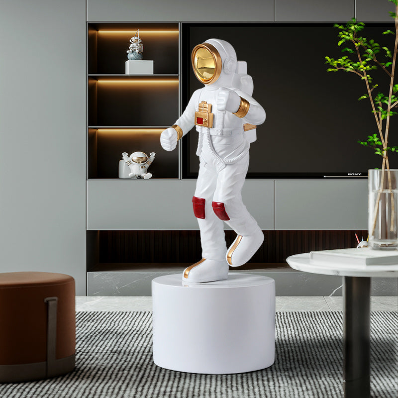 Astronaut Sculpture interior Room Decor, Creative Large Floor Decoration For Astronaut Living Room