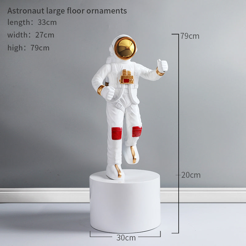 Astronaut Sculpture interior Room Decor, Creative Large Floor Decoration For Astronaut Living Room