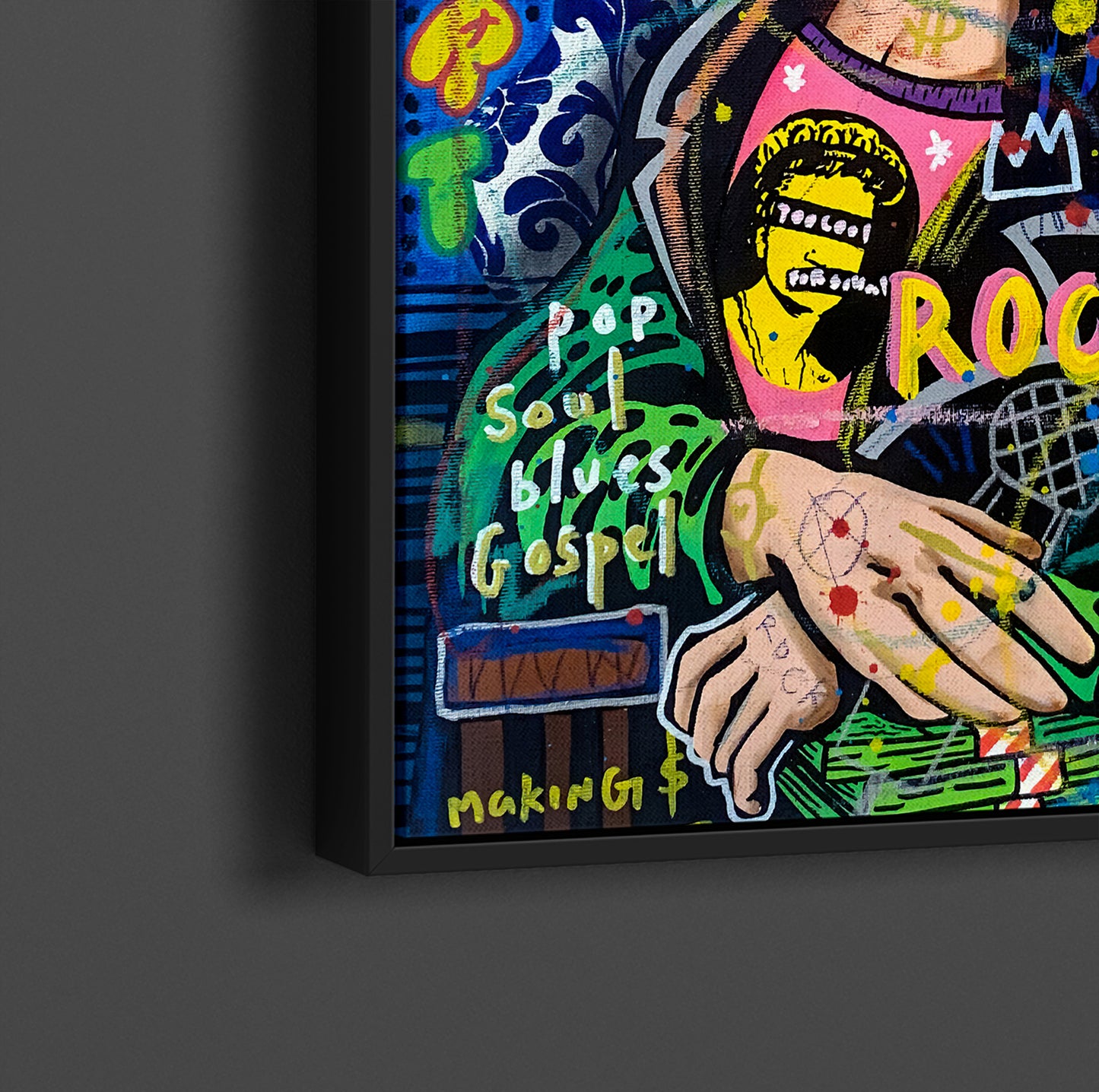 Banksy Amy Winehouse Graffiti Pop Art Canvas, Banksy Style Pop Art, Amy Winehouse Pop Art , Street Graffiti Wall Art, Amy Winehouse Poster - 42