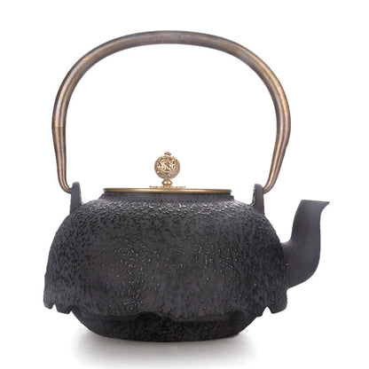 Handmade Iron teapot Home decoration 1.2L