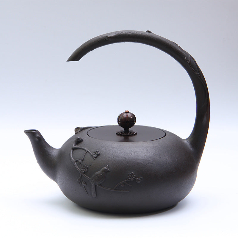 Handmade Cast Iron Teapot Southern Iron Kettle Kung Fu Tea Set Teapot