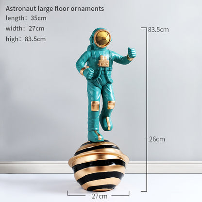 Astronaut  Sculpture interior Room Decor, Creative Large Floor Decoration For Astronaut Living Room