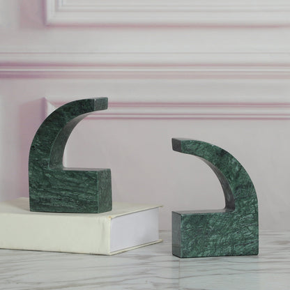 Modern Minimalist Marble Bookend Decoration