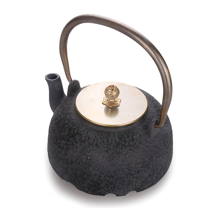 Handmade Iron teapot Home decoration 1.2L