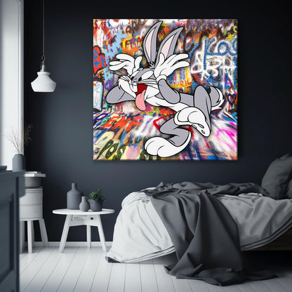 Bugs Pop Art Canvas Print, Luxury Painting Fashion Prints - 113