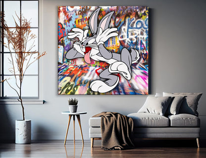 Bugs Pop Art Canvas Print, Luxury Painting Fashion Prints - 113