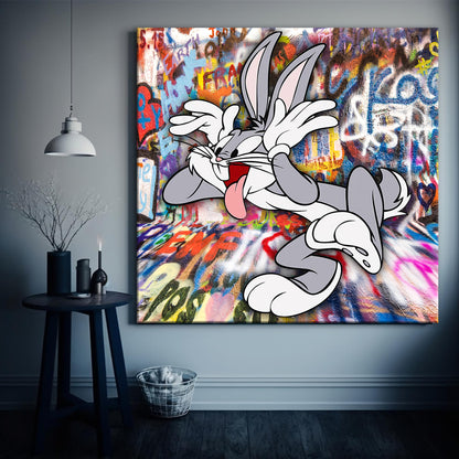 Bugs Pop Art Canvas Print, Luxury Painting Fashion Prints - 113