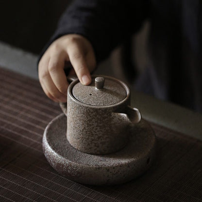 Rusty glaze teapot