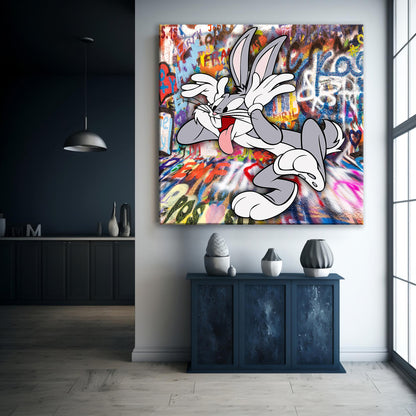 Bugs Pop Art Canvas Print, Luxury Painting Fashion Prints - 113