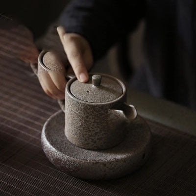 Rusty glaze teapot