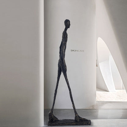 Long Legged Man Living Room Figure Sculpture Art Floor Decoration