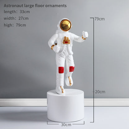 Astronaut  Sculpture interior Room Decor, Creative Large Floor Decoration For Astronaut Living Room