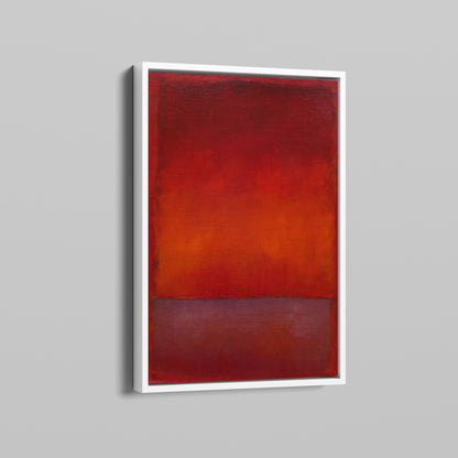 Mark Rothko Red Abstract Canvas Wall Art Reproduction, Rothko Reproduction - PPL25