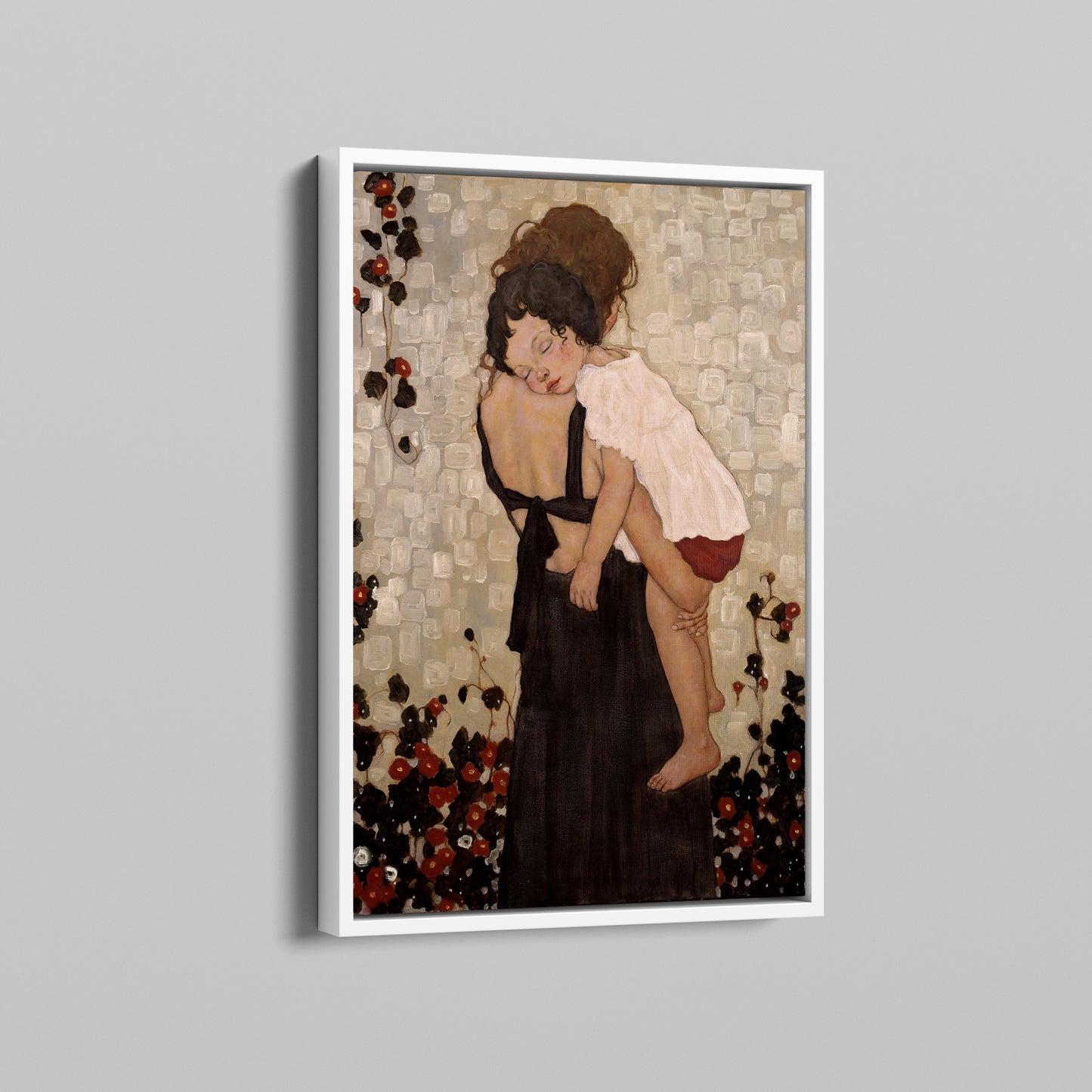 Gustav Klimt Mother Holding Child 1905 canvas Print - PPL43