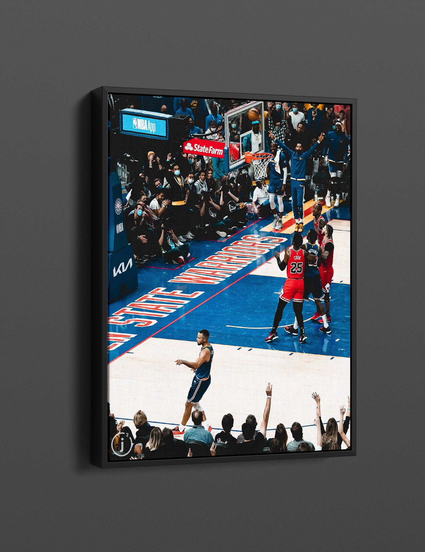 Stephen Curry NBA Canvas Wall Art, Stephen Curry Canvas Wall Art, Wardell Stephen Curry II Poster Print, Stephen Curry Basketball Player Canvas