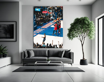 Stephen Curry NBA Canvas Wall Art, Stephen Curry Canvas Wall Art, Wardell Stephen Curry II Poster Print, Stephen Curry Basketball Player Canvas