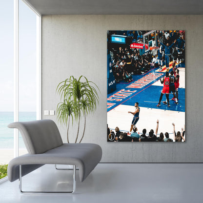 Stephen Curry NBA Canvas Wall Art, Stephen Curry Canvas Wall Art, Wardell Stephen Curry II Poster Print, Stephen Curry Basketball Player Canvas