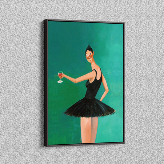 Kanye West Canvas Wall Art - Runaway Beautiful Dark Twisted Fantasy Ballerina Fine Art - PPL9