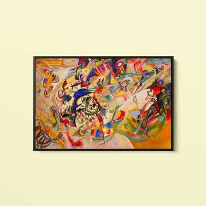 Wassily Kandinsky Composition VII Canvas Wall Art Reproduction, Abstract Wall Decor - PPL19