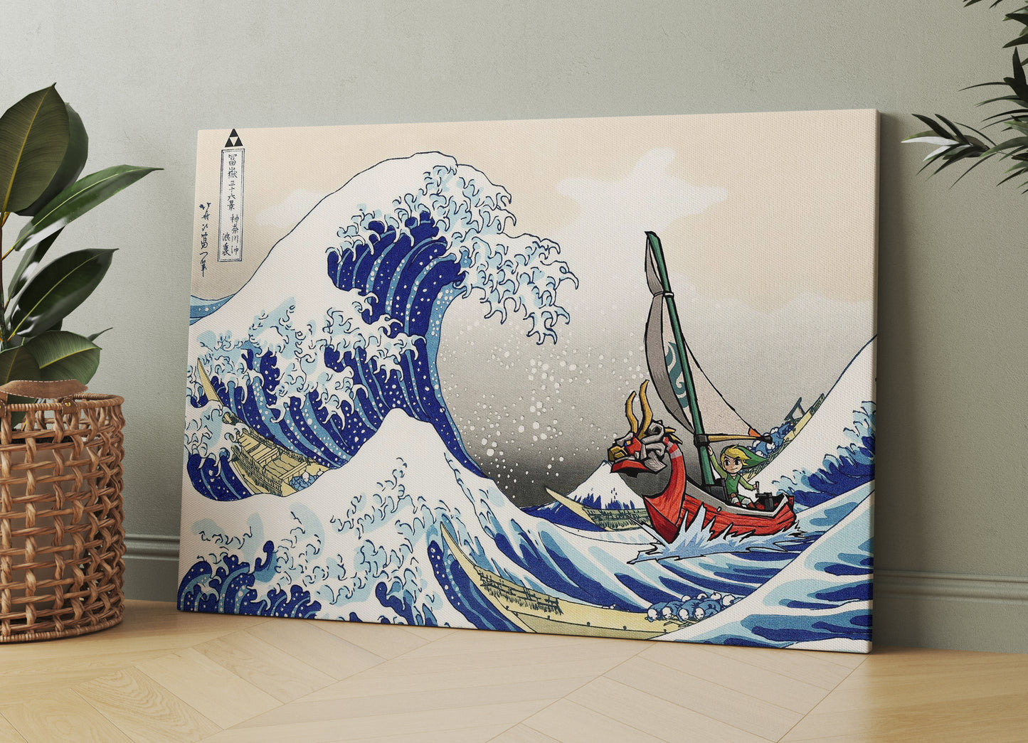 The Great Wave Zelda, The Legend of Zelda Windwaker, Kanagawa - PPL-56