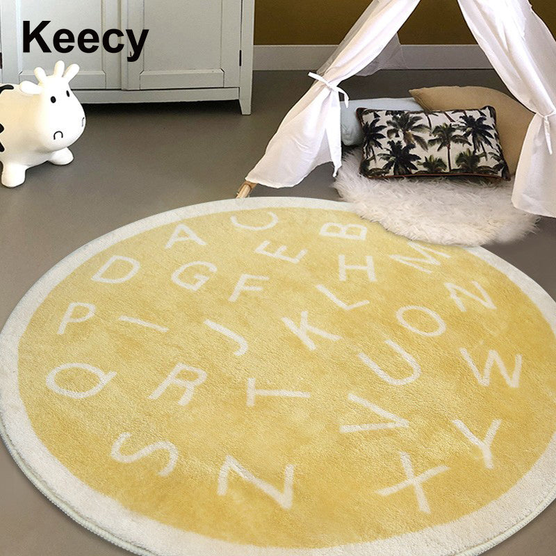 Cartoon Bedroom Ins Style Children's Living Room Coffee Table Bedside Floor Mat