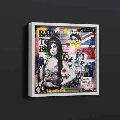 Amy Winehouse - I Told You I Was Trouble Pop Art Canvas Art -308