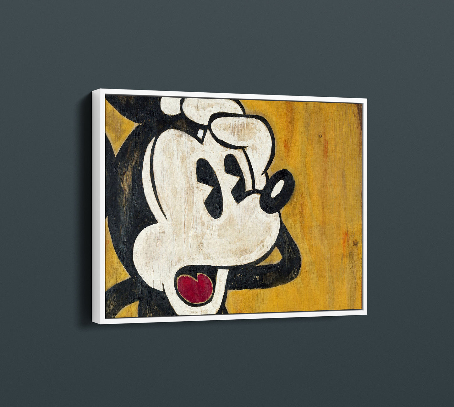 Mickey Mouse Vintage Canvas Wall Art, Mickey Pop Art Canvas - PPL-60