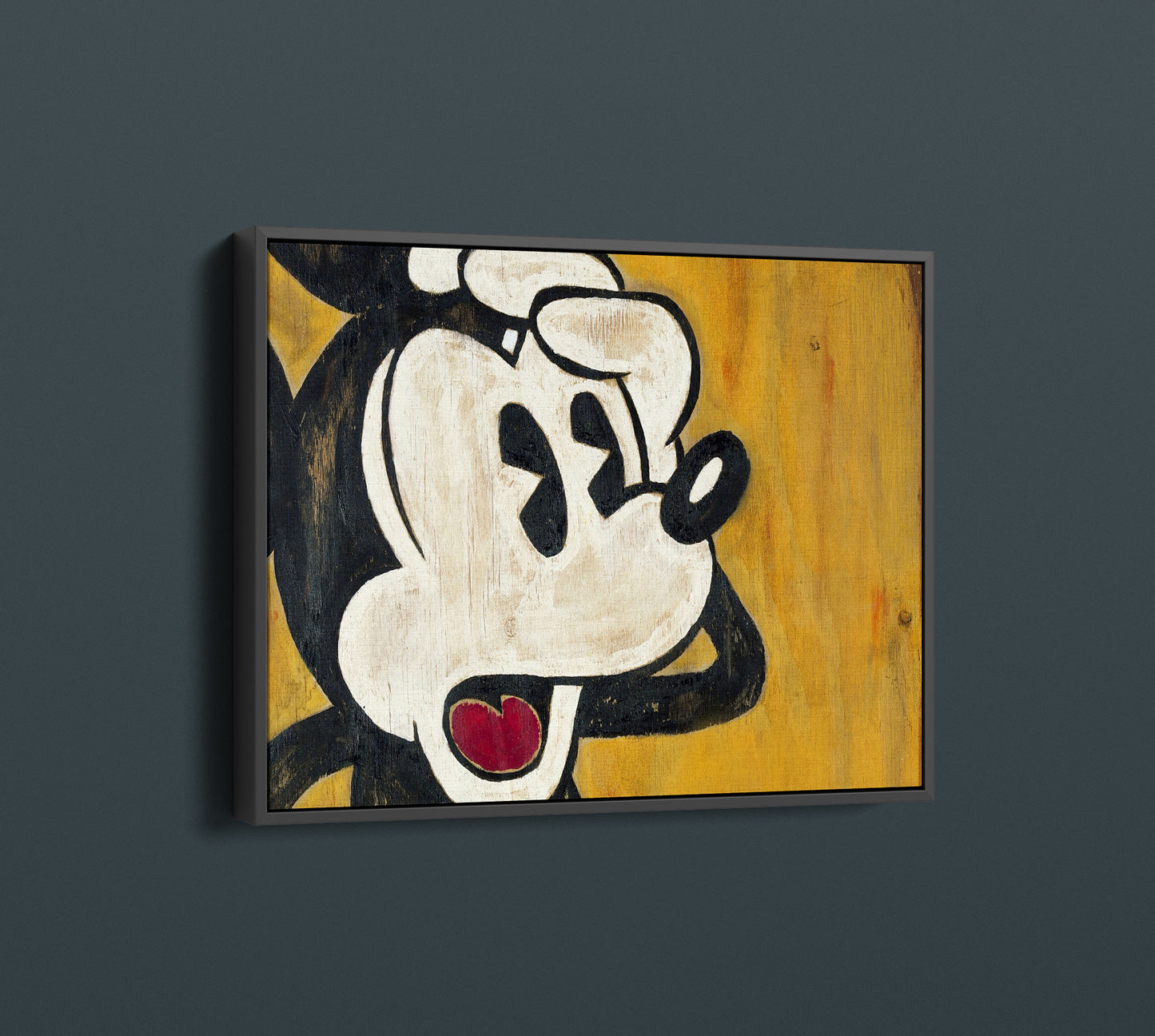 Mickey Mouse Vintage Canvas Wall Art, Mickey Pop Art Canvas - PPL-60