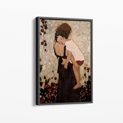 Gustav Klimt Mother Holding Child 1905 canvas Print - PPL43