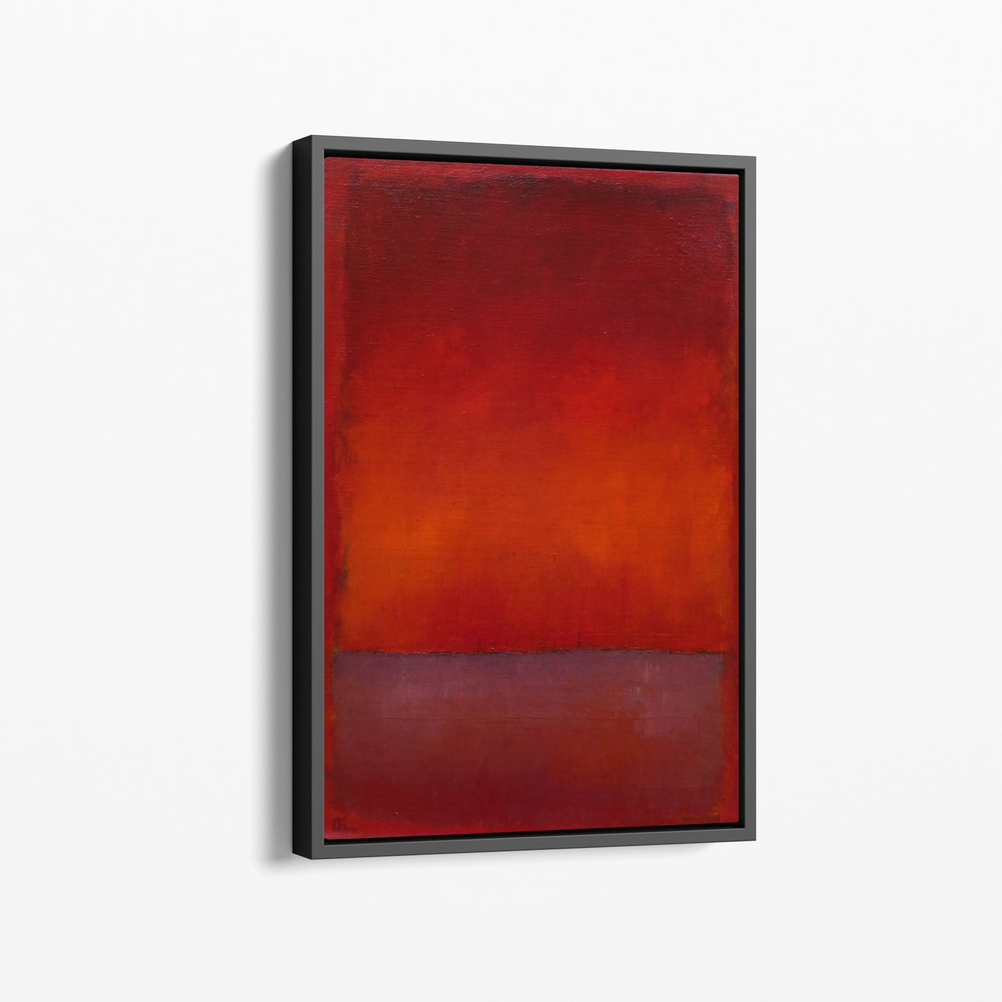 Mark Rothko Red Abstract Canvas Wall Art Reproduction, Rothko Reproduction - PPL25