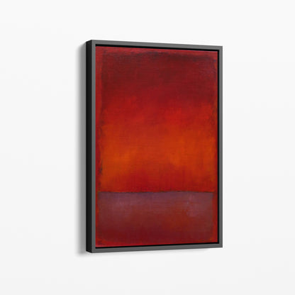 Mark Rothko Red Abstract Canvas Wall Art Reproduction, Rothko Reproduction - PPL25