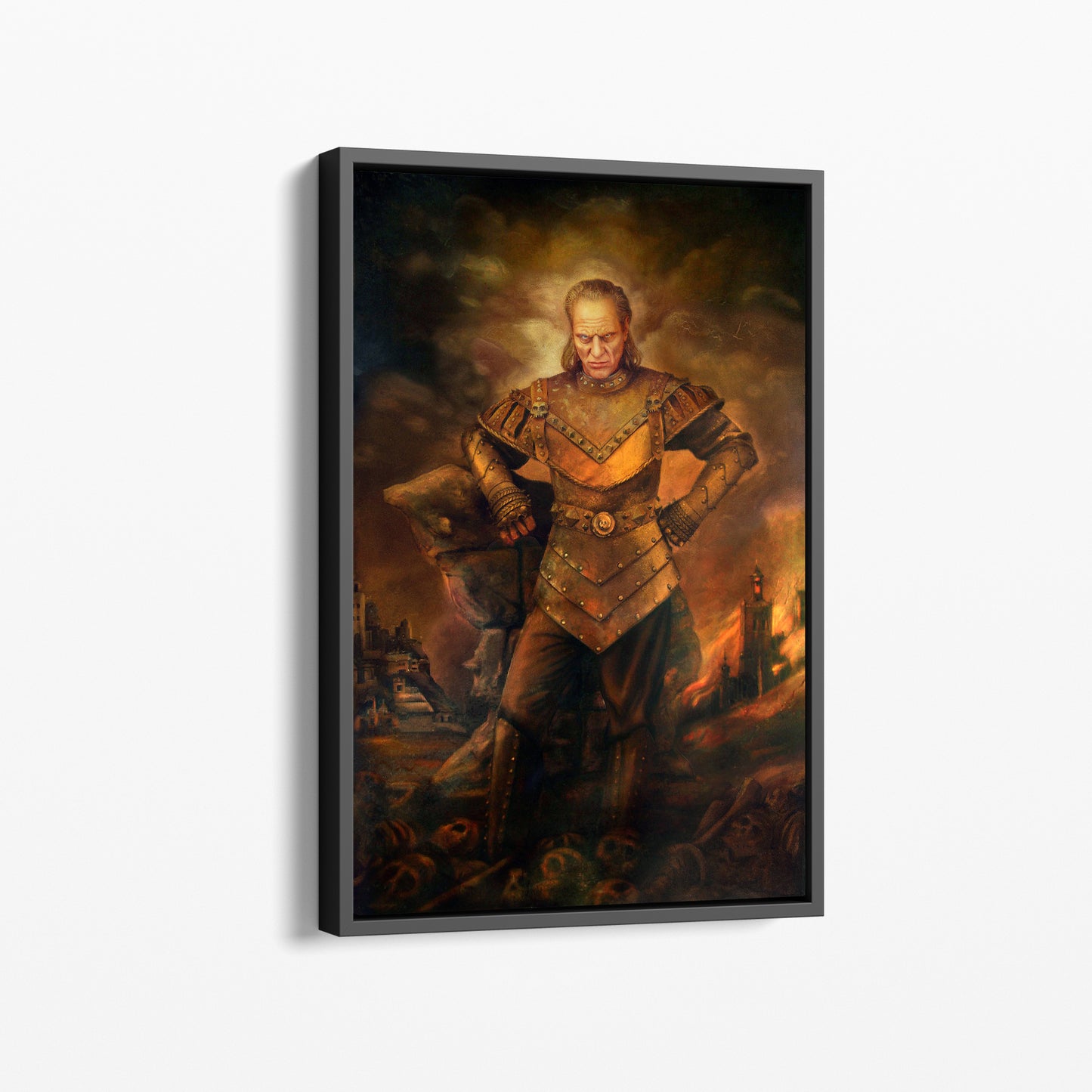 Vigo the Cruel from Ghostbusters II Painting Replica Canvas, Vigo The Carpathian Canvas Wall Art, Pop Culture Wall Art, Canvas Ready to hang